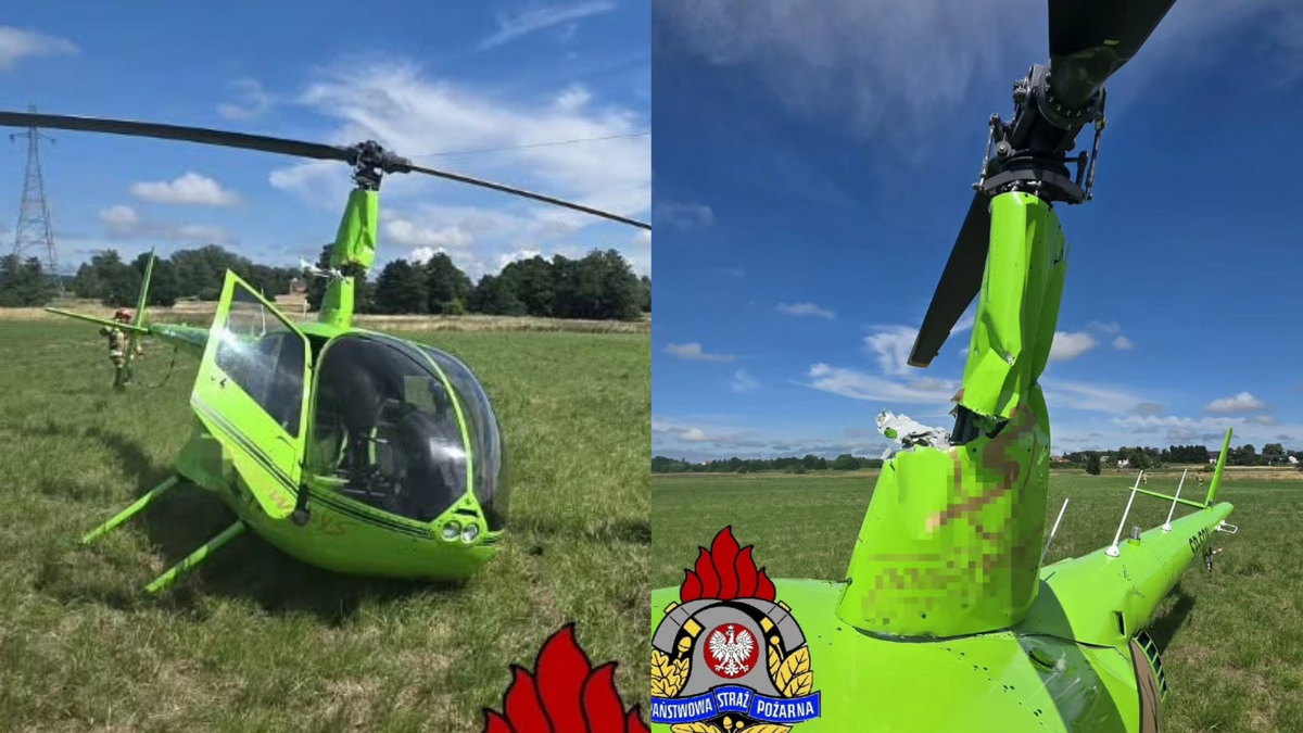 EarthQuakerDevices Helicopter Party クローン Helicopter crash into power line sparks fire, railway chaos
